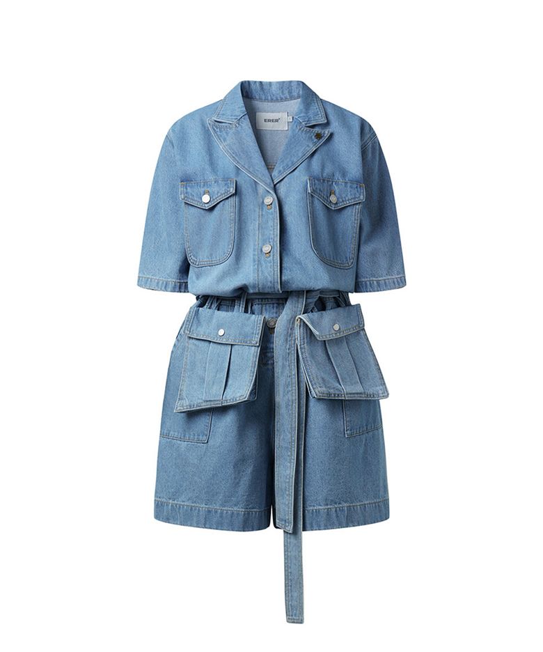 Jump suit Blue