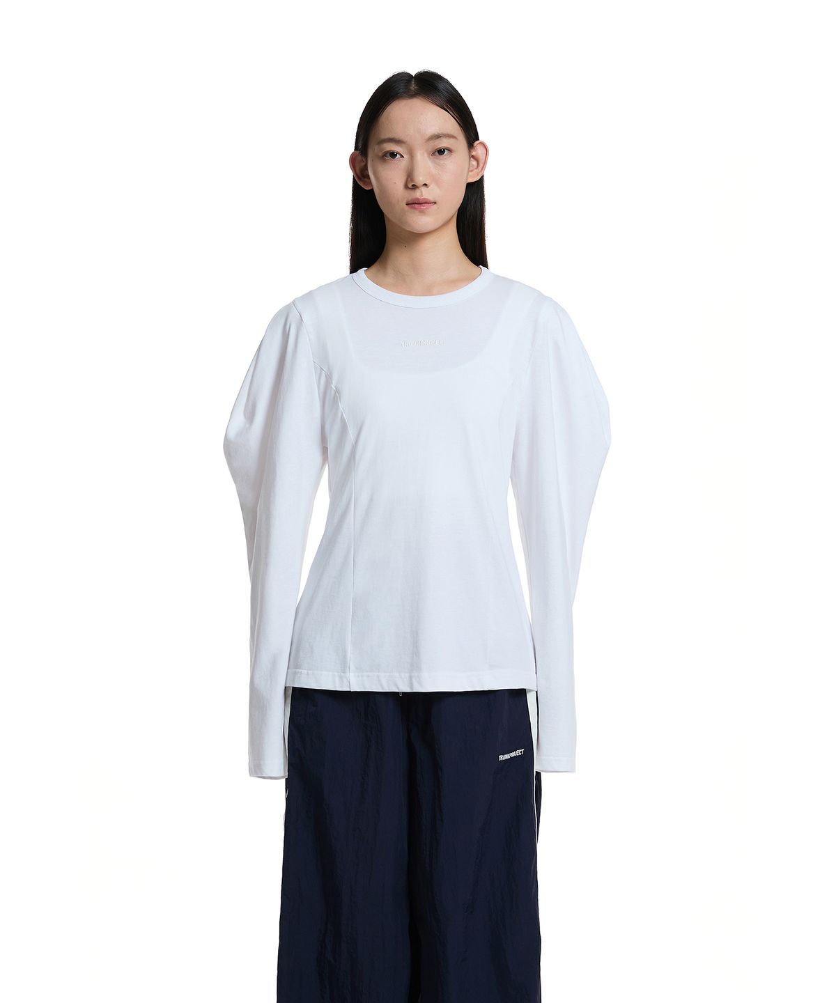 트렁크프로젝트(TRUNK PROJECT) Puff Long Sleeves T-Shirt_White