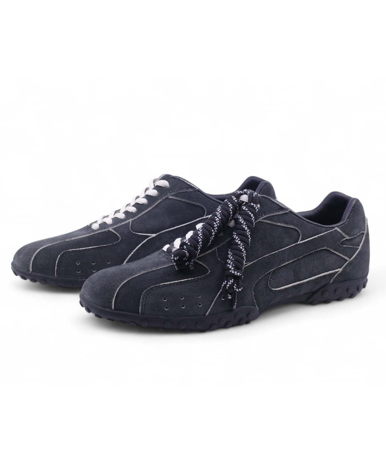 YASE Spider Leather Sneakers Black スニーカー Lab Series] Spider Leather Sneakers Black - YASE | 60