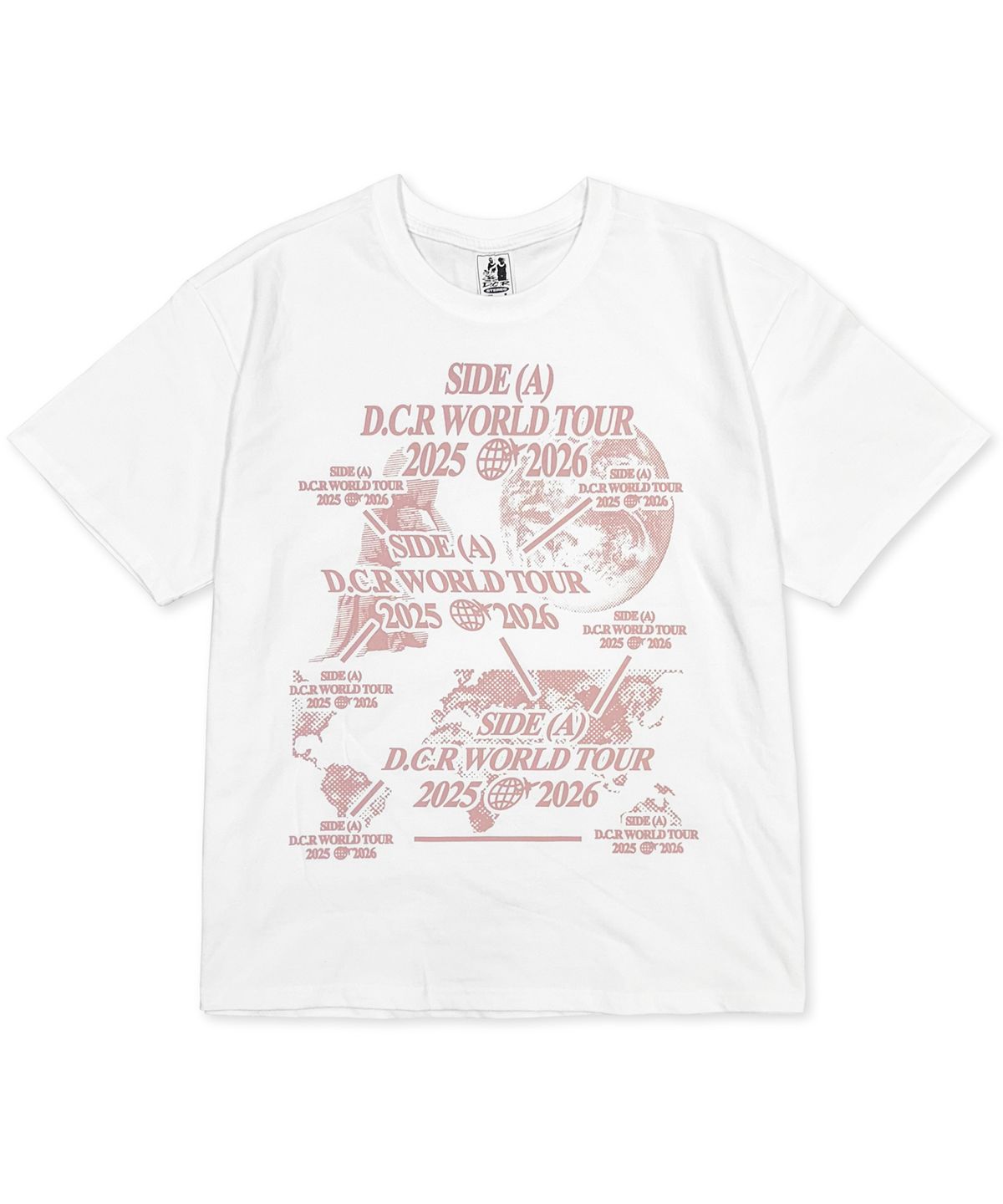 디파이클럽로버스(DEFYCLUBROBBERS) World Tour Indi Pink (T-shirt)
