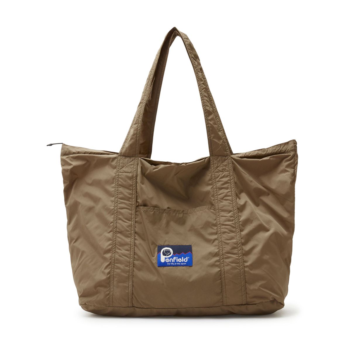 펜필드(PENFIELD) 패커블 나일론 줍깅백 모카_FS7AB12U