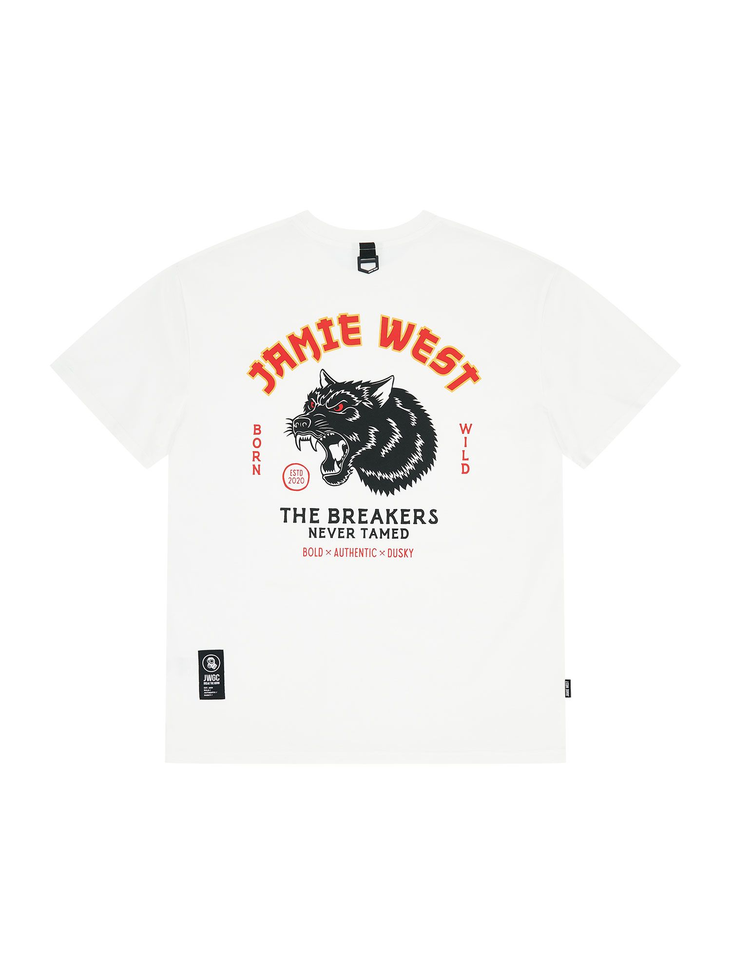【JAMIEWEST GOLF】 Blackdog Sorona T-Shirts / 追跡付 MUSINSA公式 | JAMIE WEST Black Dog Sorona T-Shirt (White)