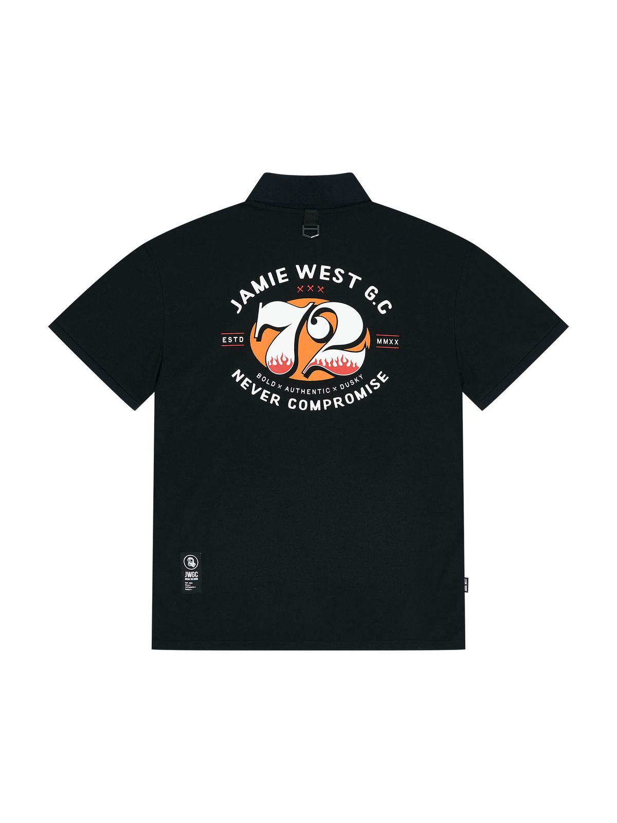 제이미웨스트(JAMIE WEST) NO.72 카라티셔츠 (블랙)