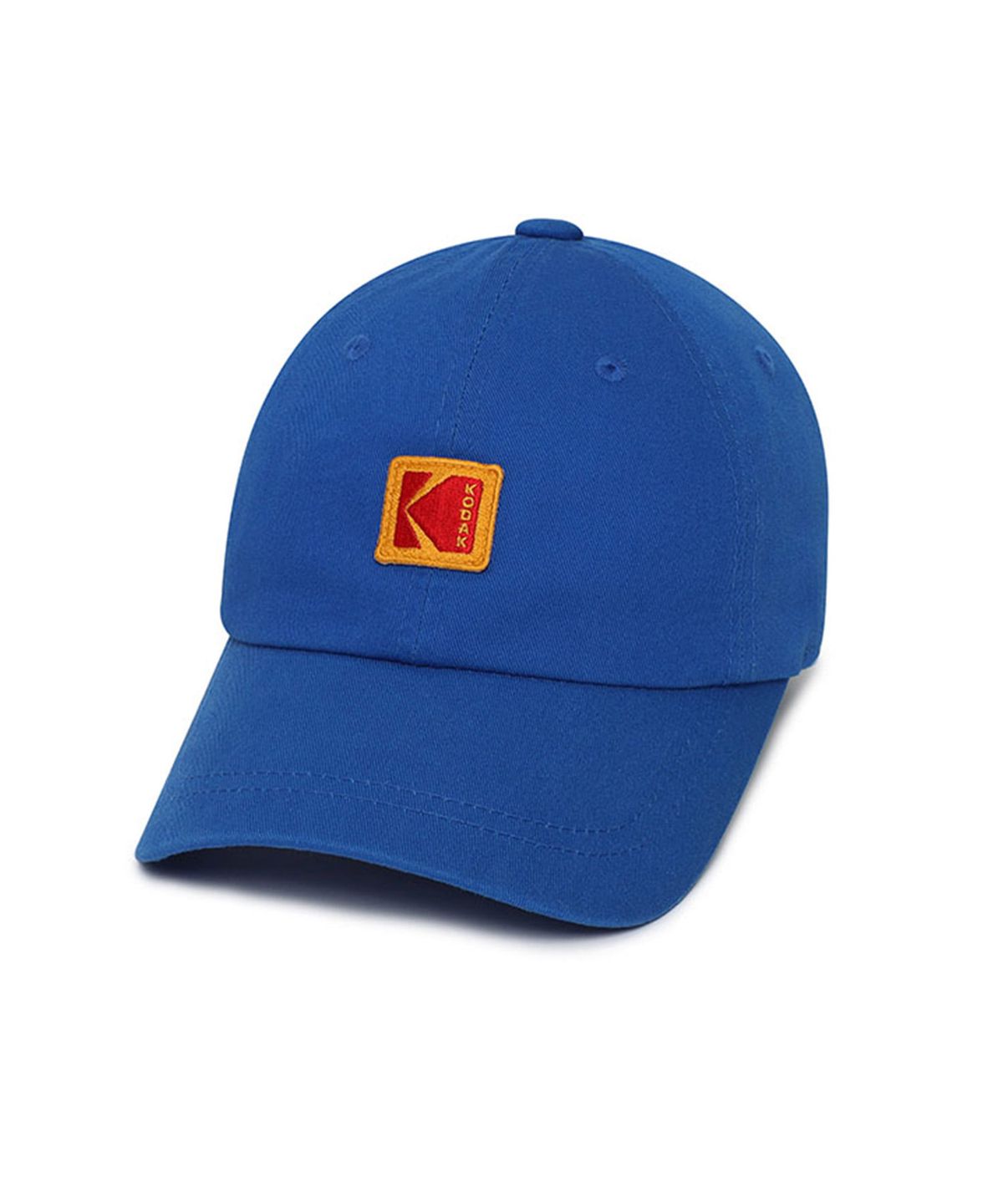 코닥 키즈(KODAK KIDS) 스퀘어로고 릴렉스핏 볼캡 키즈 BLUE