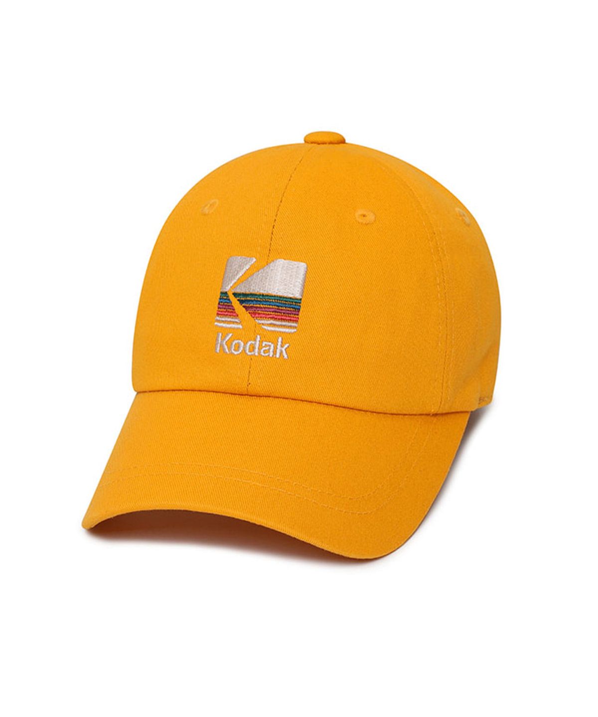 코닥 키즈(KODAK KIDS) 레인보우 자수 볼캡 키즈 YELLOW