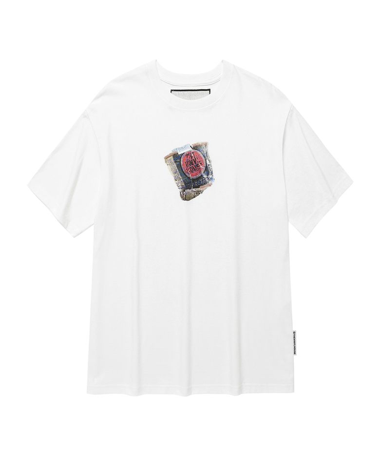 PAPER CIGARETTE TEE WHITE