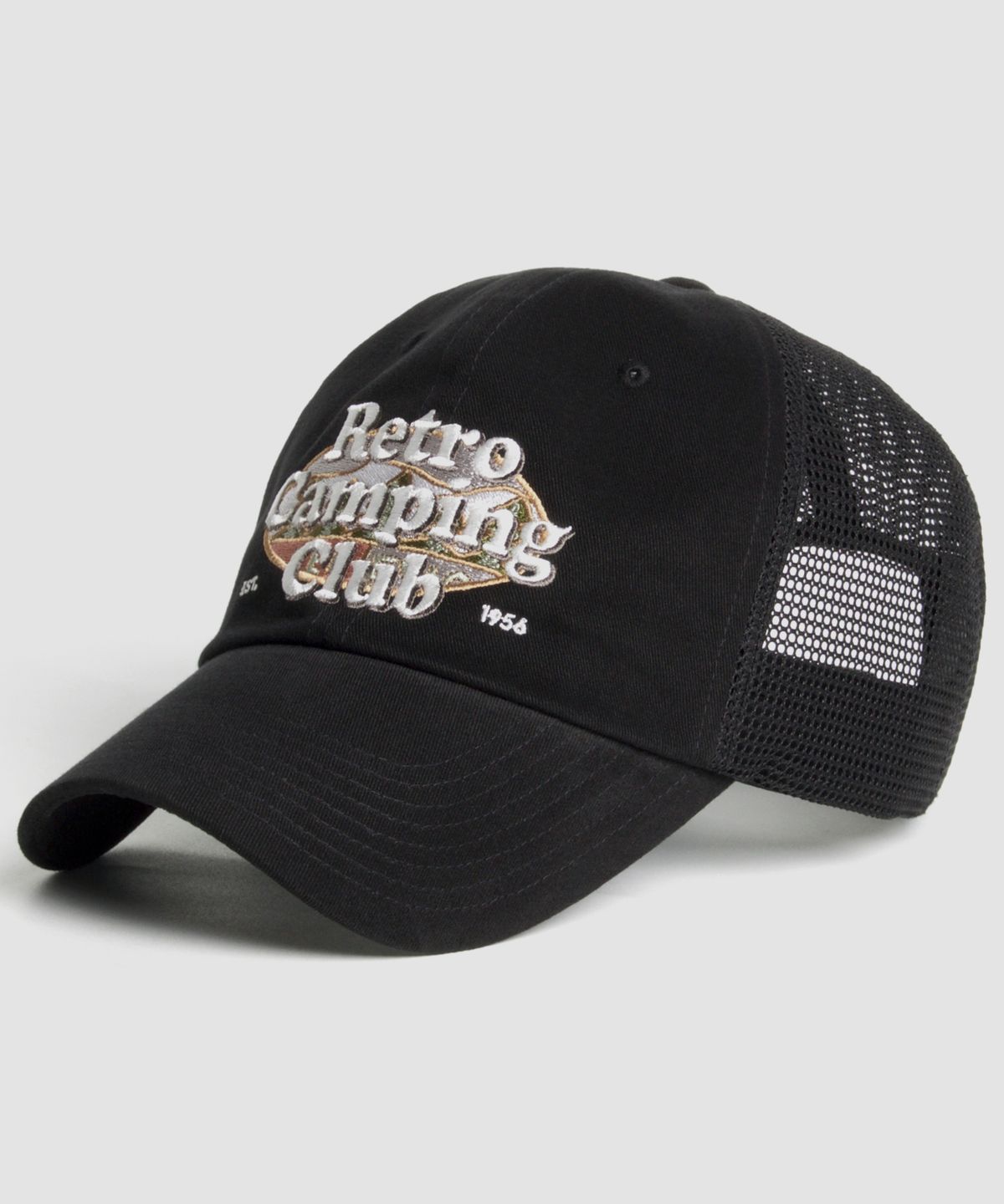 플래토(PLATEAU) 메쉬볼캡 RETRO CC CAP BLACK