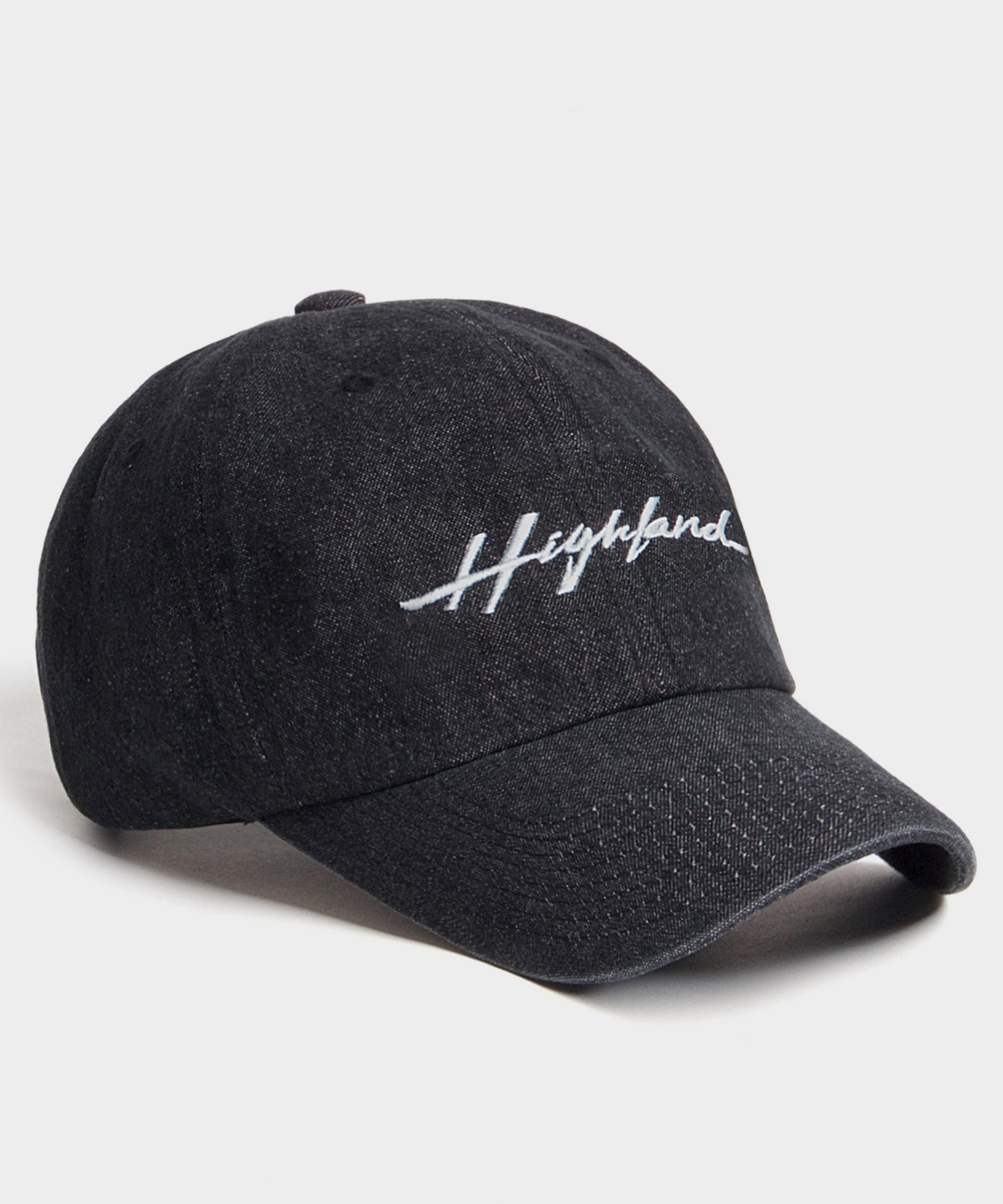 플래토(PLATEAU) 데님볼캡 HIGHLAND DENIM CAP BLACK