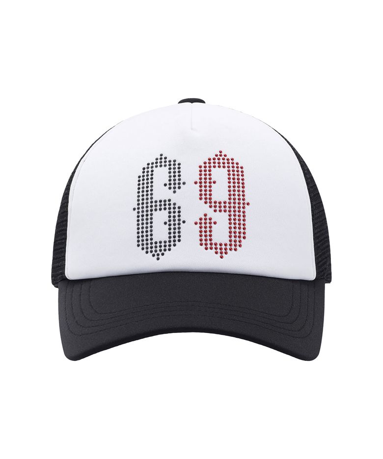 MESH TWO TONE BALL CAP WHITE