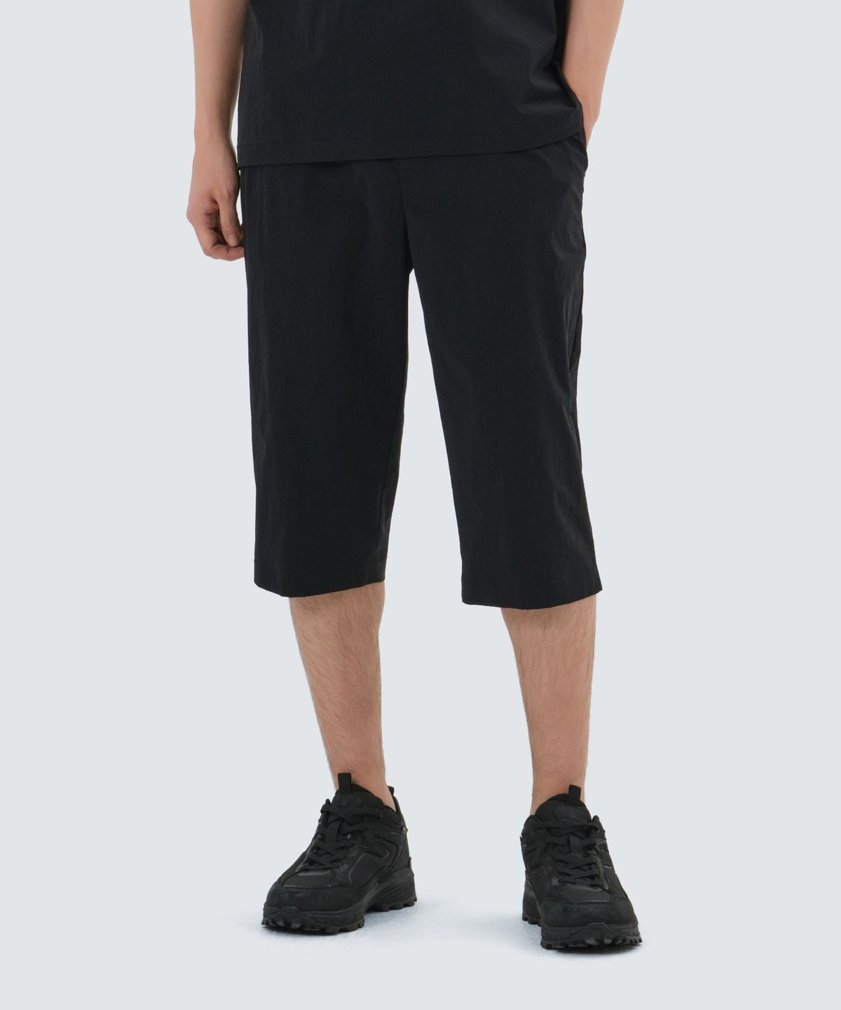 스노우피크 어패럴(SNOWPEAK APPAREL) 루트 7부 팬츠 (S25MMRHP62) Black