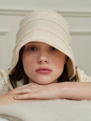 Ann line bucket hat_2color