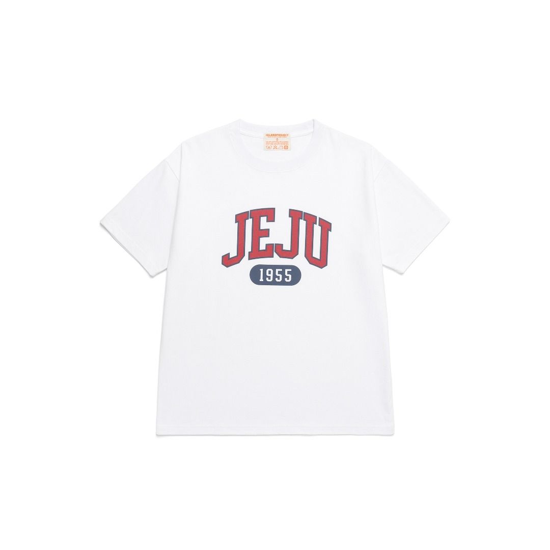 【 PROJECT】Classic JEJU 1955 T-Shirt MUSINSA | ISLAND PROJECT Classic JEJU 1955 T-Shirt - White