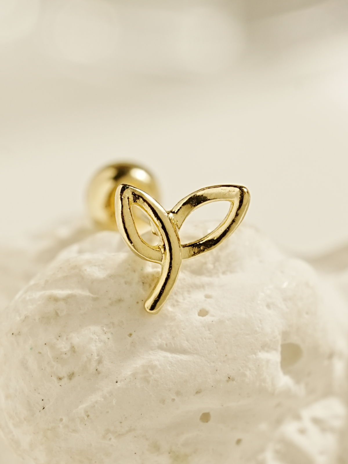 미니멀피어싱(MINIMALPIERCING) 14K 퓨어 라인 피어싱 귀걸이