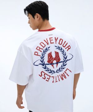 립포인트 오버핏 숏슬리브 2컬러