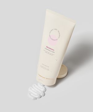 크리미 라떼 클렌징 폼 (딸기) 172ml