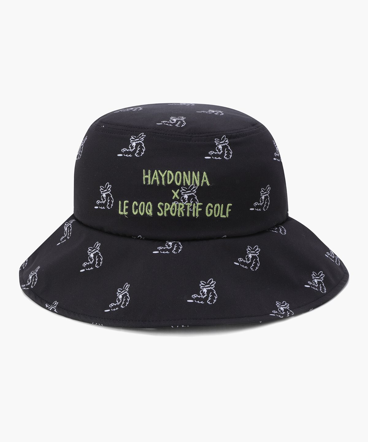 르꼬끄 골프(LECOQ GOLF) 여성 프린팅 햇 (GQ222LCP63)