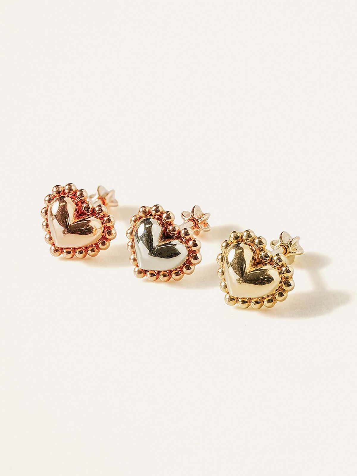 미니멀피어싱(MINIMALPIERCING) 14K 솔리드 하트 피어싱