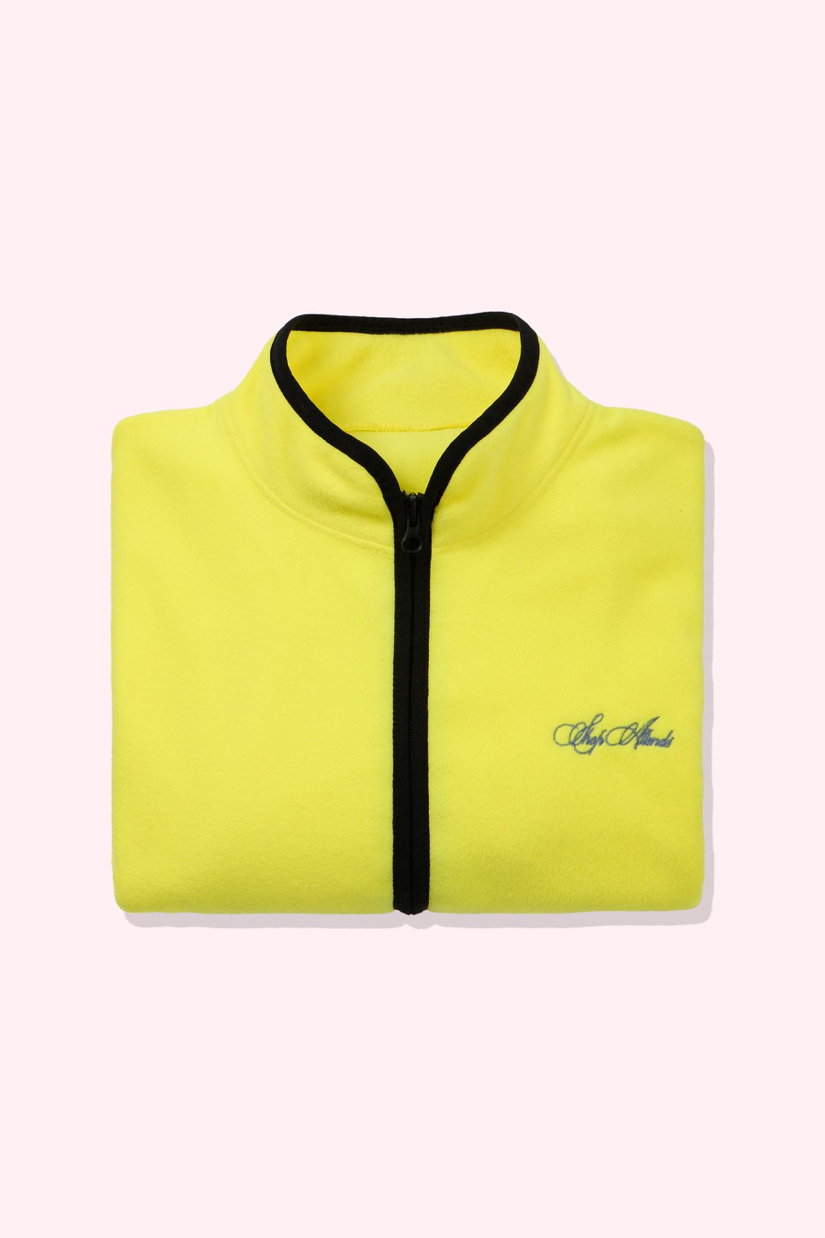 어텐즈(ATTENDS) Every day cozy fleece jacket (Lemon)