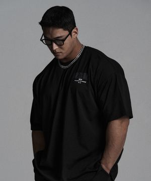 원모어 루즈핏 숏슬리브