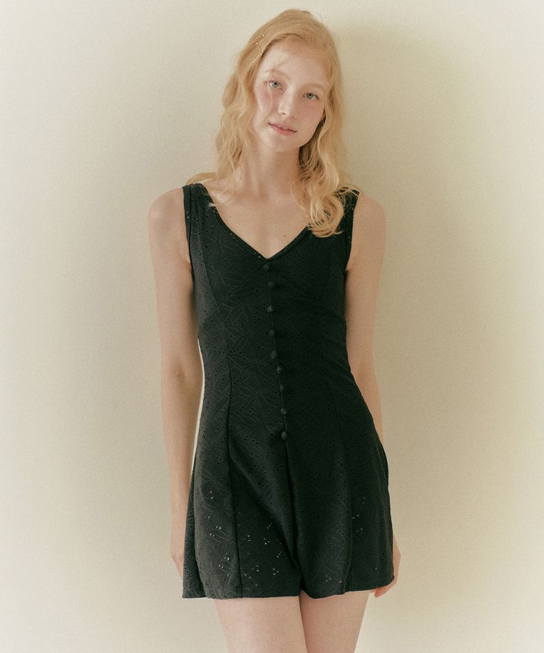 NEREID LACE SWIMSUIT_Black