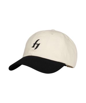 [키움히어로즈] 투톤 볼캡 (아이보리/블랙)