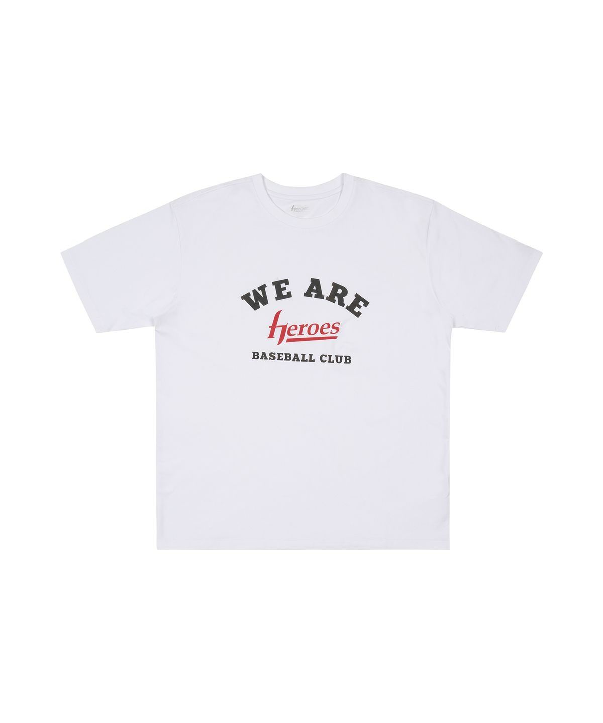 키움히어로즈(KIWOOM HEROES) Heroes Baseball Club 티셔츠 (화이트)