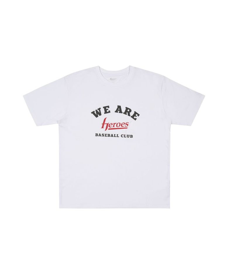 [키움히어로즈] Heroes Baseball Club 티셔츠 (화이트)