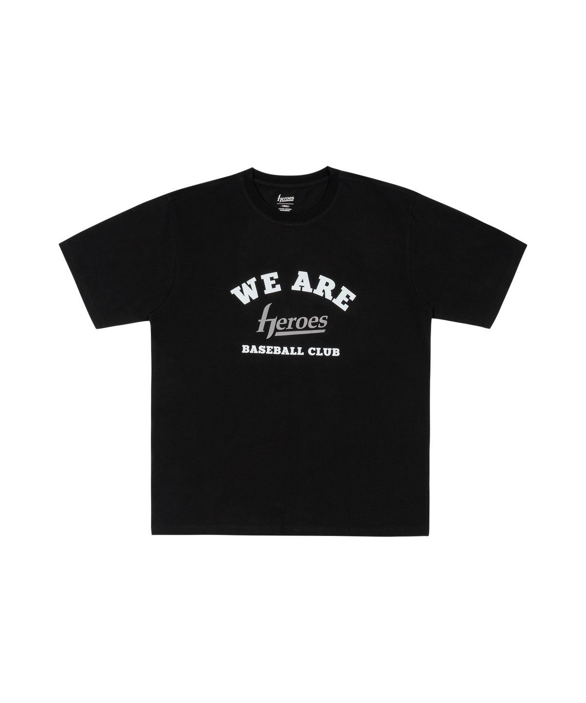 키움히어로즈(KIWOOM HEROES) Heroes Baseball Club 티셔츠 (블랙)