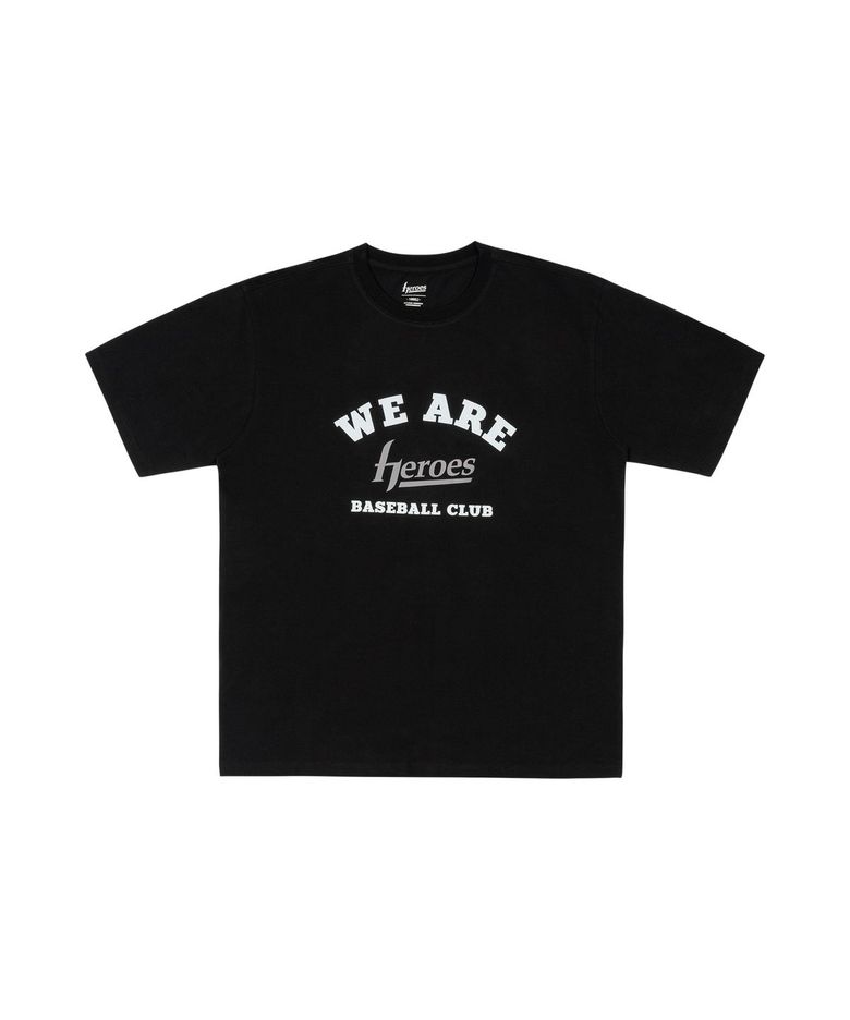 [키움히어로즈] Heroes Baseball Club 티셔츠 (블랙)