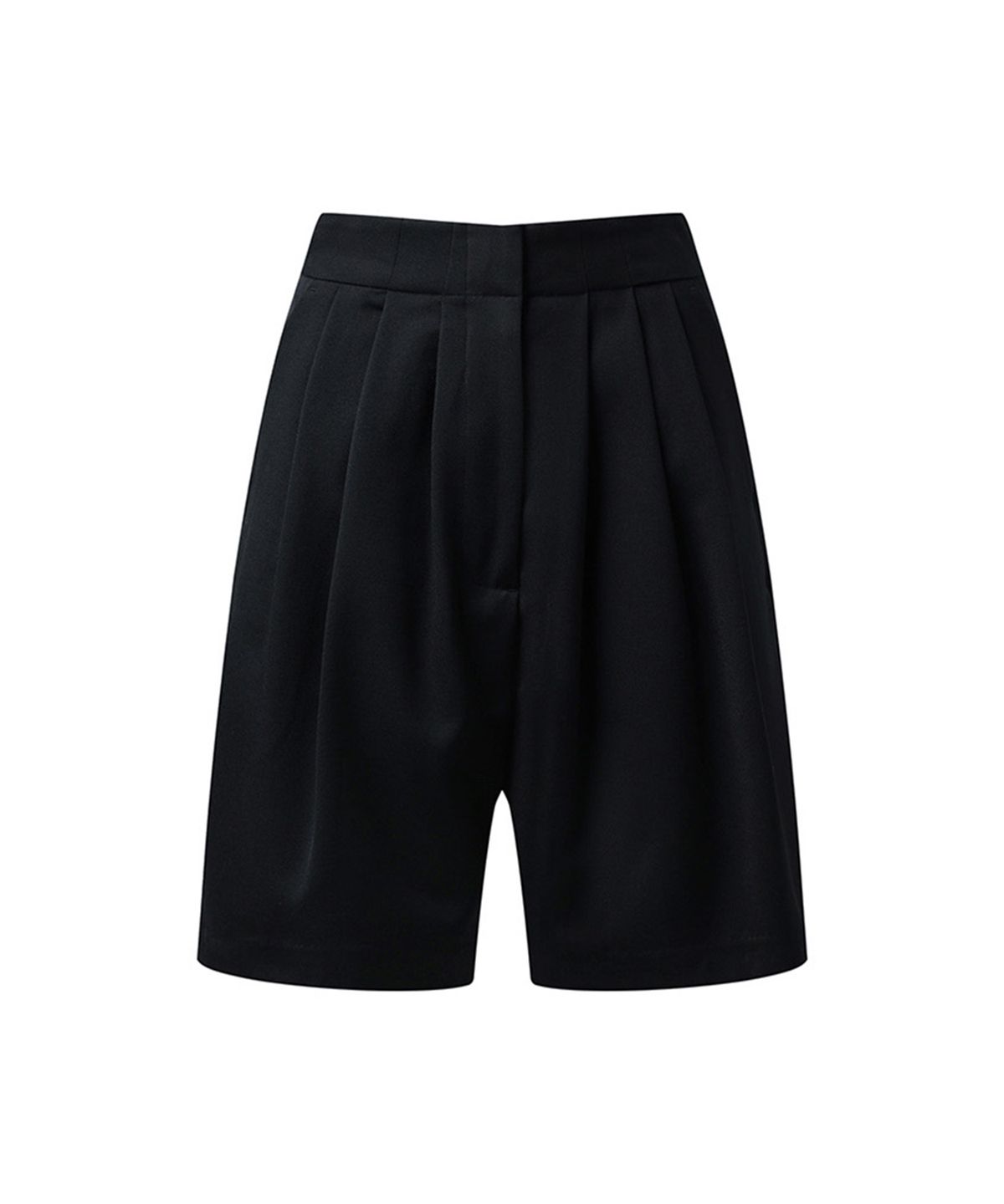 에르에르(ERER) Half slacks Black