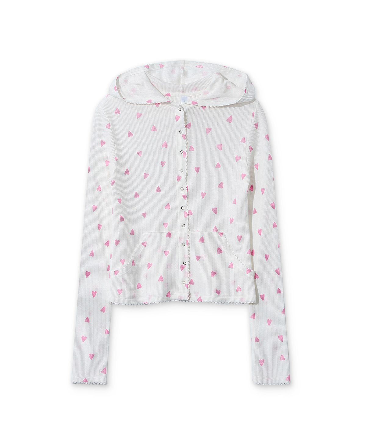 스내피커들(SNAPPY CUDDLE) Calling Cupid Hoody Cardigan