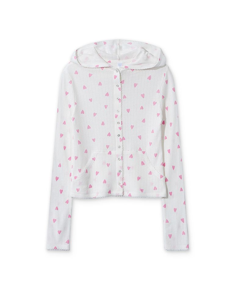 Calling Cupid Hoody Cardigan