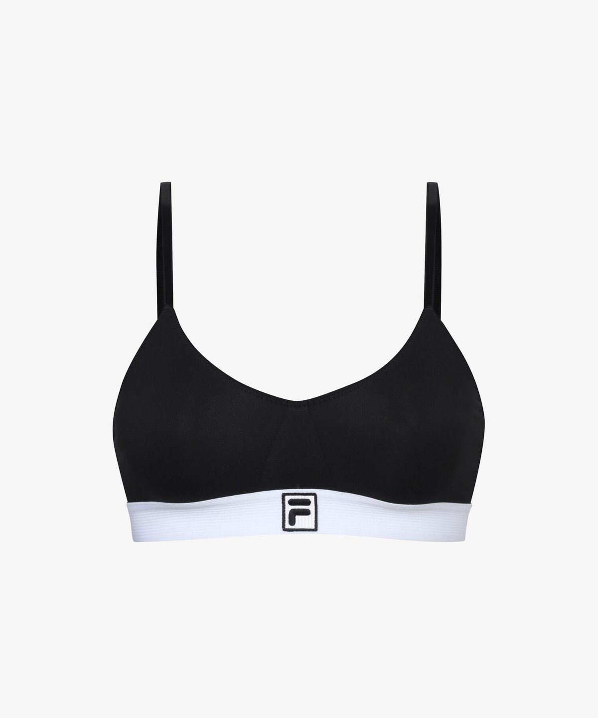 휠라언더웨어(FILA UNDERWEAR) F코튼 스쿱넥 브라(FI4BAH1112FBLK)