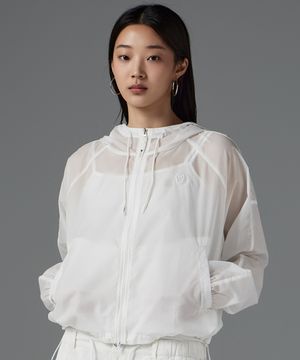 여성) 패커블 클리어 윈드 자켓