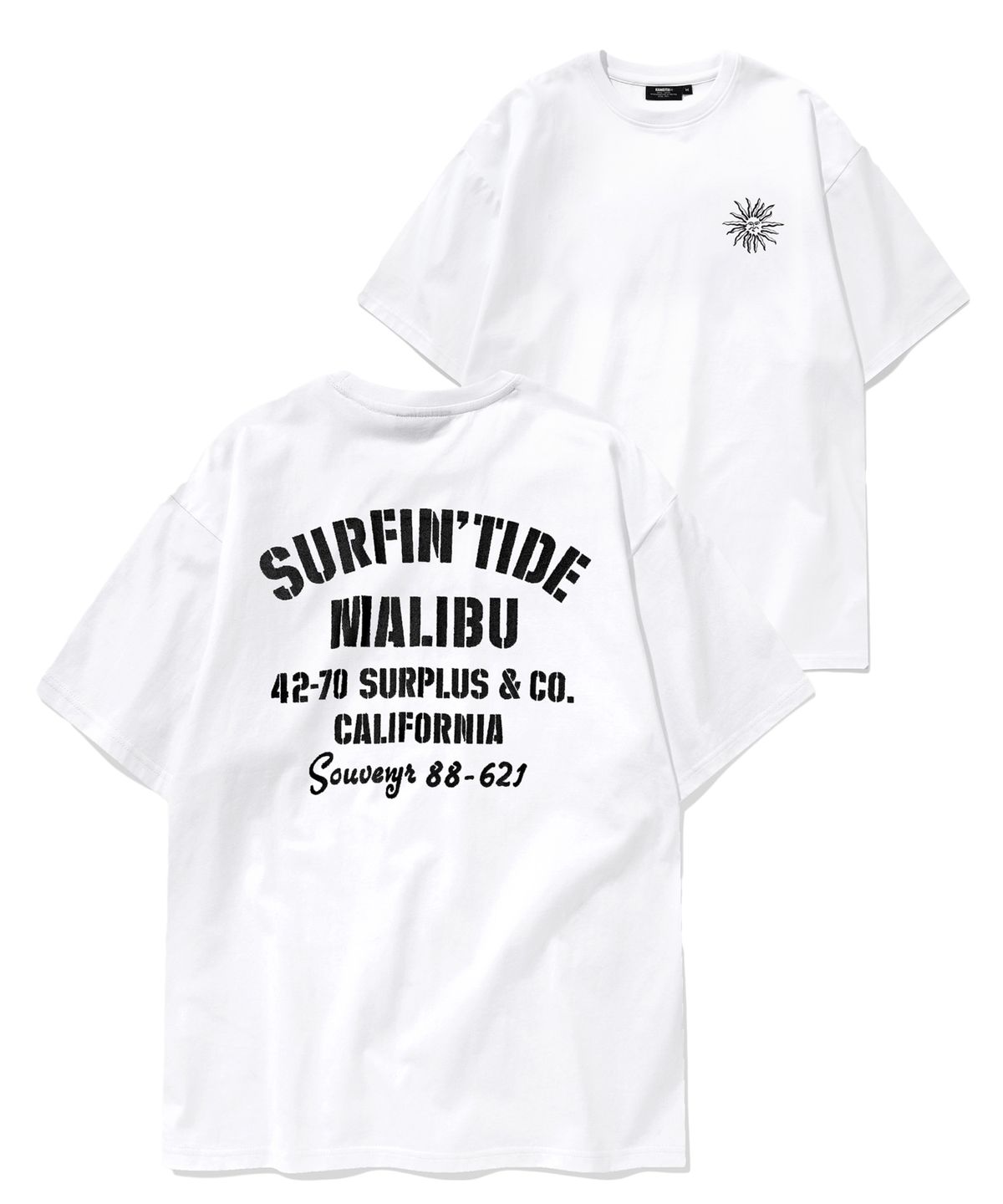 카네이테이(KANEITEI) SULFIN TIDE SHORT SLEEVES (WHITE)
