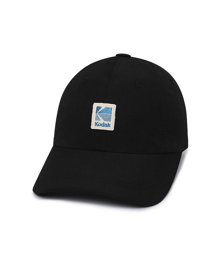 블루로고 릴렉스핏 볼캡 키즈 BLACK