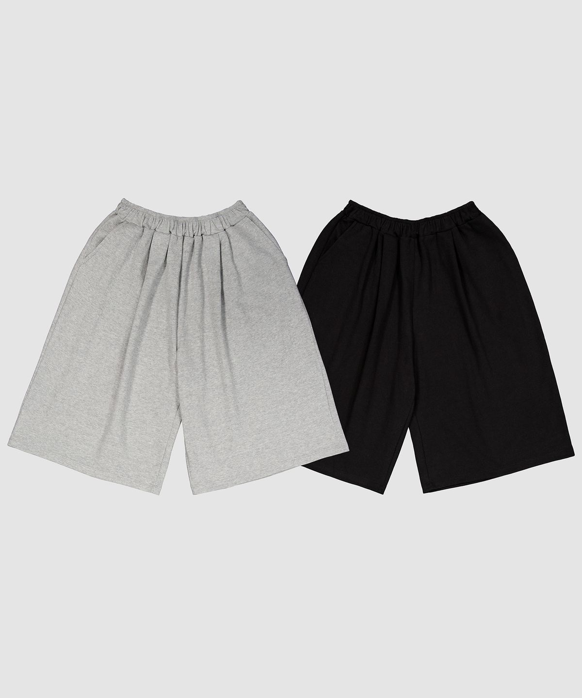 디어스토커(DEARSTALKER) D. BASIC ONE-TUCK BERMUDA PANTS - 2 COLOR