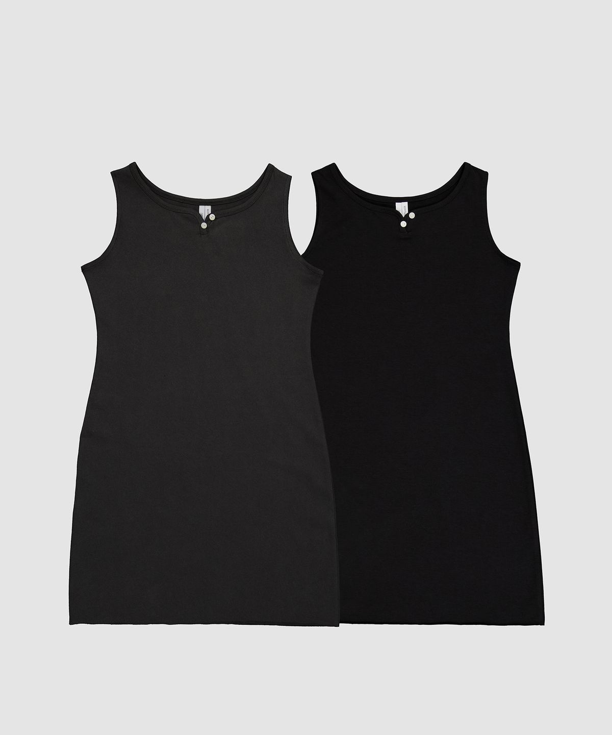 디어스토커(DEARSTALKER) D. BASIC SLEEVELESS MINI DRESS - 2 COLOR
