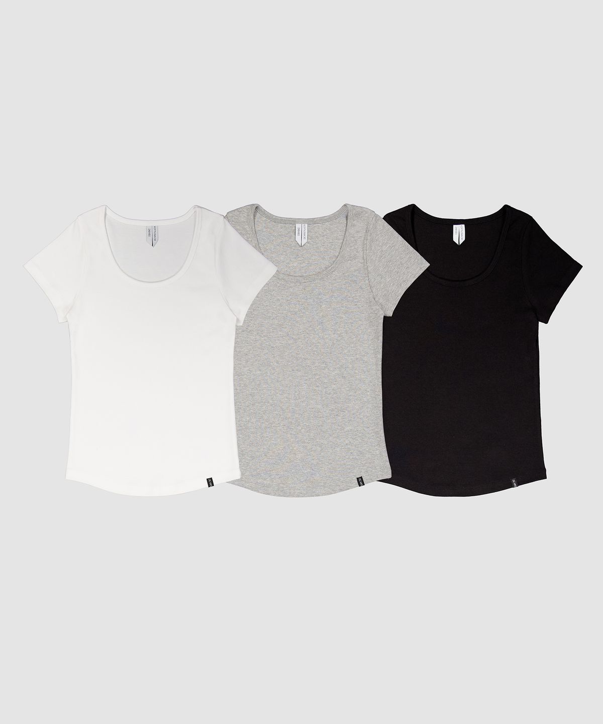 디어스토커(DEARSTALKER) D. BASIC COTTON BABY ROUND-NECK TEE - 3 COLOR