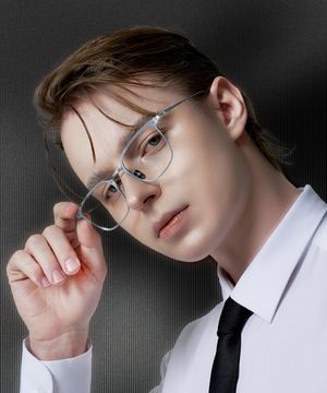 MP-10 티타늄 안경 SILVER