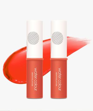 2개 x [보습/시어버터] 워터컬러 립밤 슈가 코랄 3g