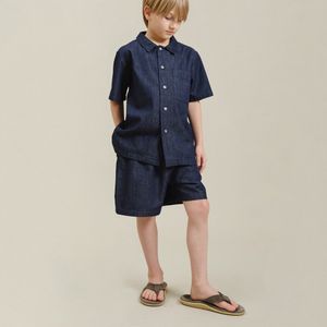 샴브레이 셋업_데님