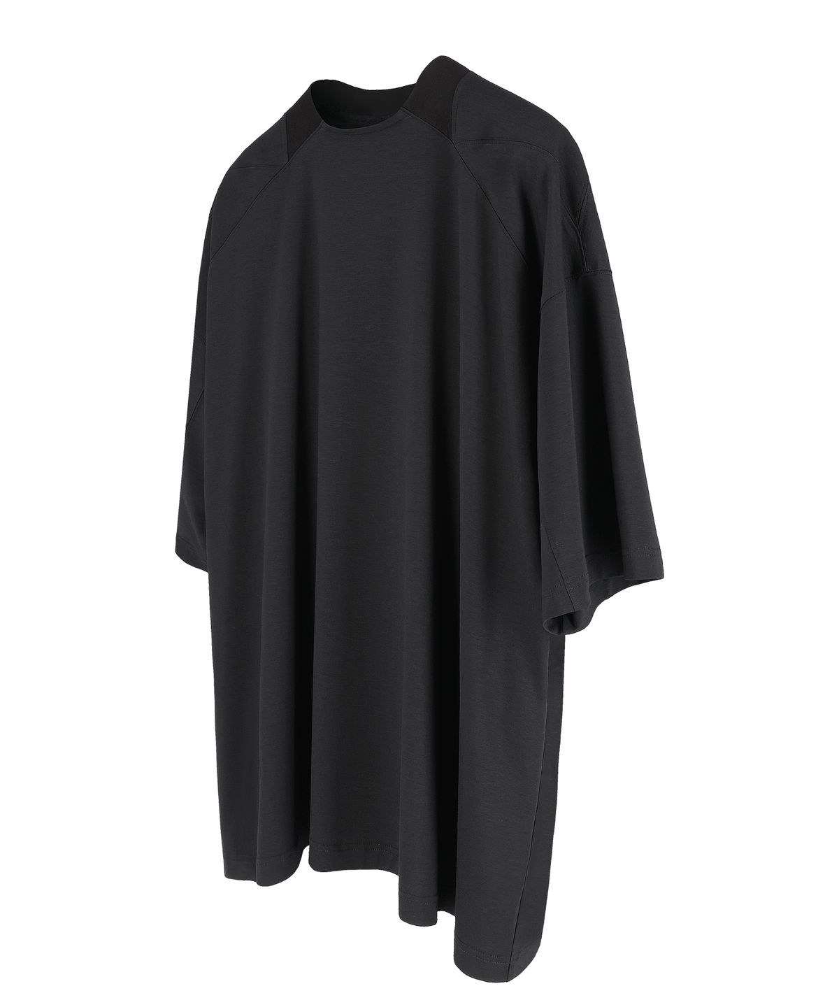 디그낙(DGNAK) 스프레드 카라 오버사이즈 티셔츠 (블랙) PF1TS2121
