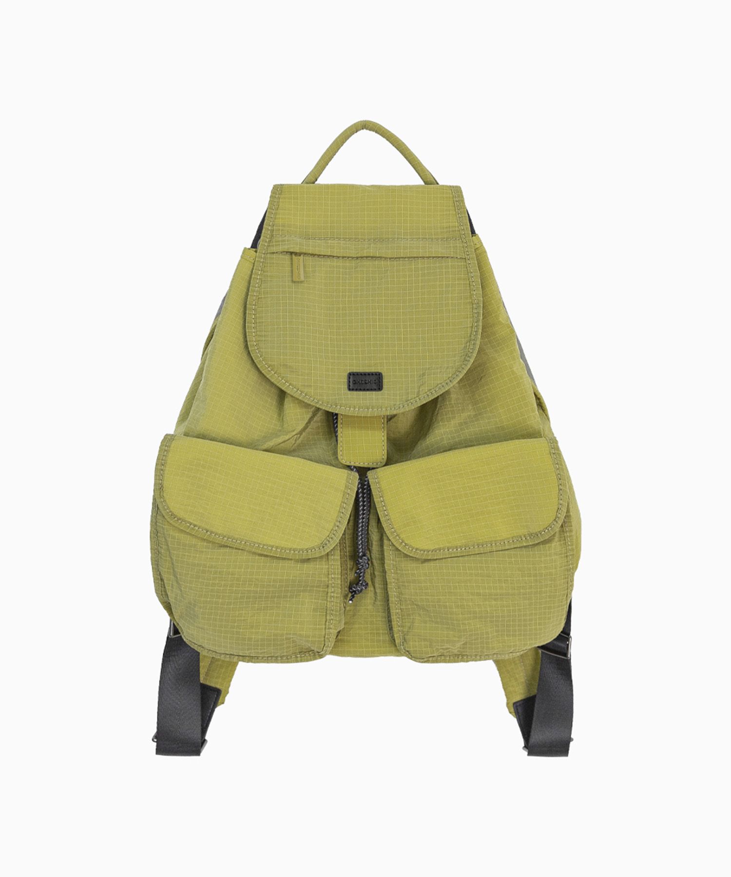 【Oheshio】 TWO POCKET BACKPACK, 3色 MUSINSA | OHESHIO TWO POCKET BACKPACK, KHAKI
