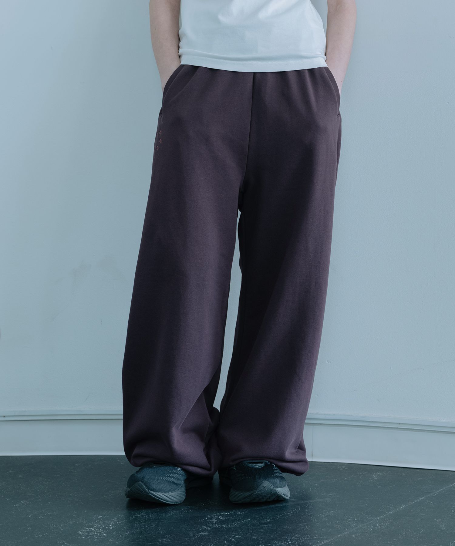 MUSINSA | OHESHIO STRING SWEAT PANTS, PURPLE
