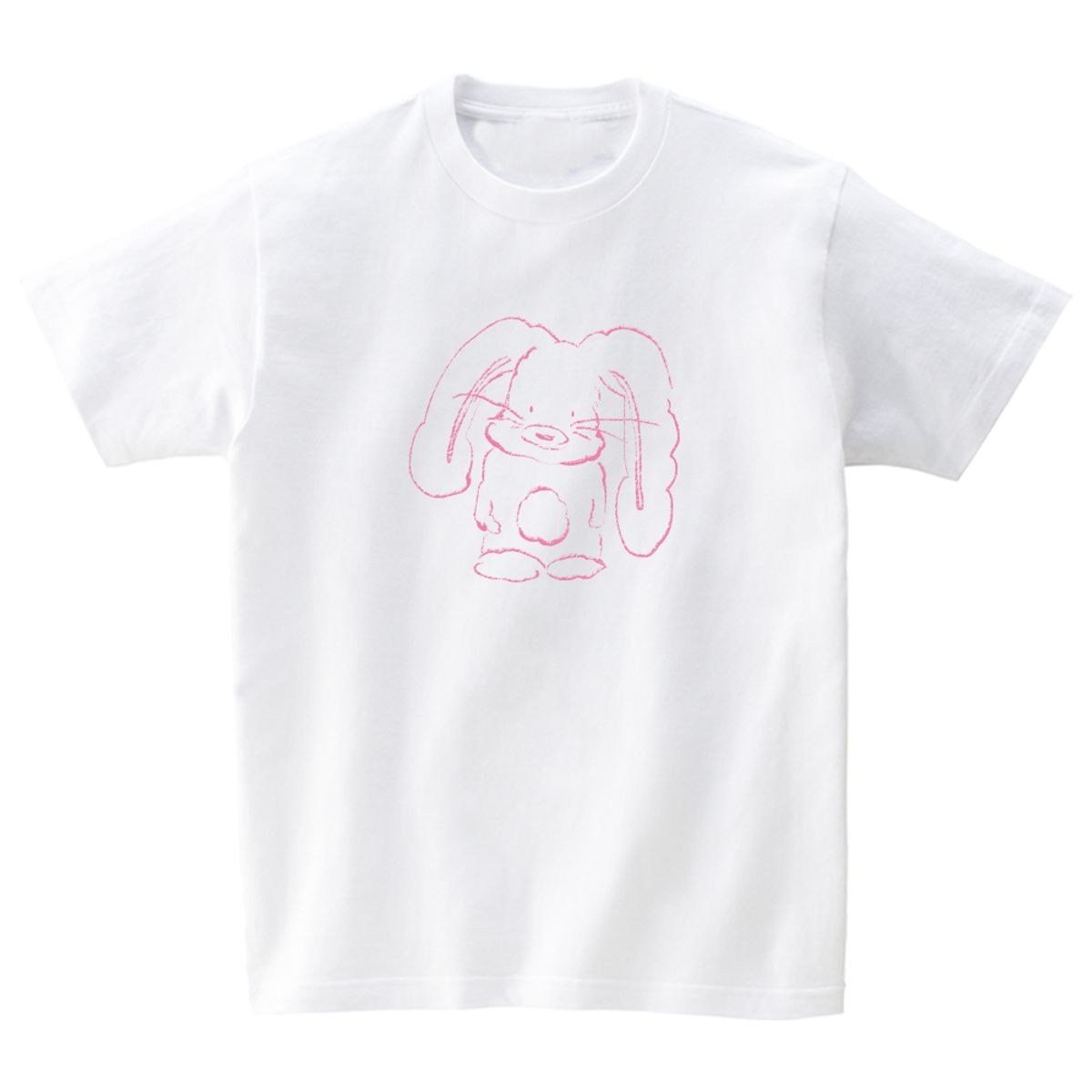 어썸어스(AWESOMEUS) Rabbit with big ears T-SHIRTS_4COLOR