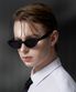 CY-129 아세테이트 Sunglass Black