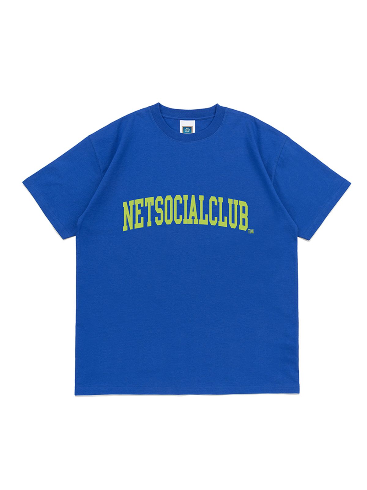 넷소셜클럽(NET SOCIAL CLUB) 아치 로고 반팔티 (오션블루)