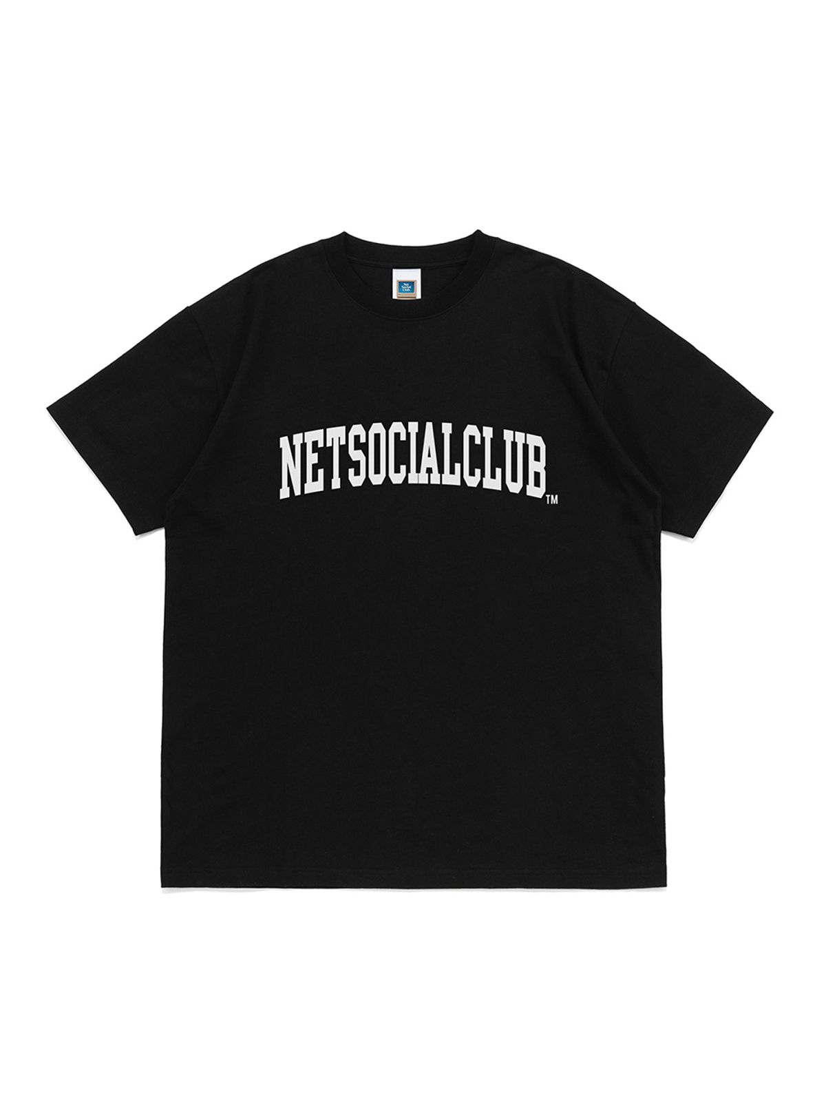 넷소셜클럽(NET SOCIAL CLUB) 아치 로고 반팔티 (블랙)