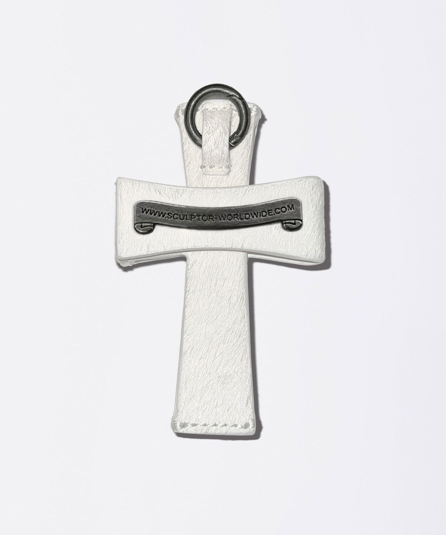 Cross Leather Strap Wallet Ivory – SCULPTOR JAPAN